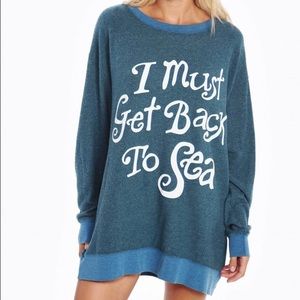 Wildfox Roadtrip sweater Must Get Back to Sea sm